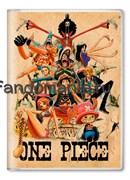 Обложка на паспорт "Накама" (One piece) OP002PS