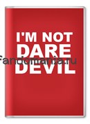 Обложка на паспорт "I'm not daredevil" (Daredevil) DD001PS