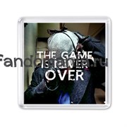 Магнит "The Game is never over" SH240МА0