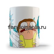 Кружка "Рик Санчез  и Морти Смит" (Рик и Морти) RM029CA0