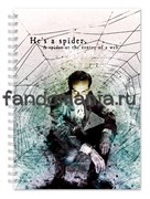 Блокнот "He`s is Spider" (Шерлок) SH251BL0
