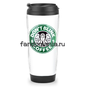 Термостакан "Don't blink coffee" (Доктор Кто) DH135CA1