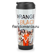 Термостакан "Orange is the new black" (Оранжевый - хит сезона) RZ144CA1