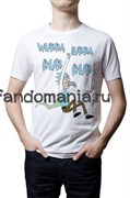 Футболка "Wubba Lubba Dub Dub" (Рик и Морти) RM027TS0