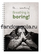Блокнот "Boring"  (Шерлок) SH262BL0
