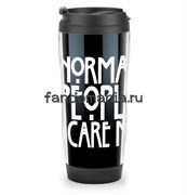 Термостакан "Normal people scare me" (Американская история ужасов) AC023CA1