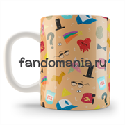 Кружка "Гравити Фолз" паттерн GF106CA0