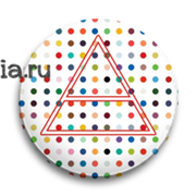 Значок "Triad" (30 Seconds To Mars) MZ003BA0
