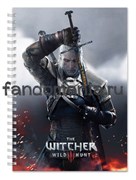 Блокнот "The Wither.Wild Hunt". (Ведьмак) KG105BL0