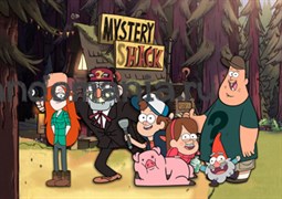 Постер "Mystery Shack" (Гравити Фолз) GF123PL0