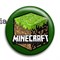 Значок "Minecraft" (Майнкрафт)   6216 - фото 14287