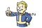 Бутылка спортивная "Vault Boy" (Fallout) 6845