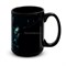 Большая черная кружка "This is my design" (Ганнибал) 7333