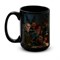 Большая черная кружка "Ведьмак" 8268