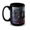 Большая черная кружка "Ведьмак" 8270