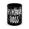 Большая черная кружка "Чумной BOSS" 11940 - фото 28320