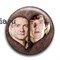 Значок  "Шерлок и Джон" SH092ВA0 - фото 4045