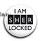 Значок "I am sherlocked" (Шерлок) SH101ВA0 - фото 4054