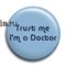 Значок "Trust me. I'm the Doctor" (Доктор Кто) DH006BA0 - фото 5587