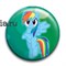 Значок "Радуга Дэш" (My Little Pony) LP036BA0 - фото 6821
