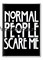 Обложка на паспорт "Normal people scare me" (Американская история ужасов) AC007PS0 - фото 7694