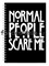 Блокнот "Normal people scare me" (Американская история ужасов) AC016BL0 - фото 7797