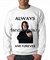 Свитшот "Always and forever" HP040TL1 - фото 9080